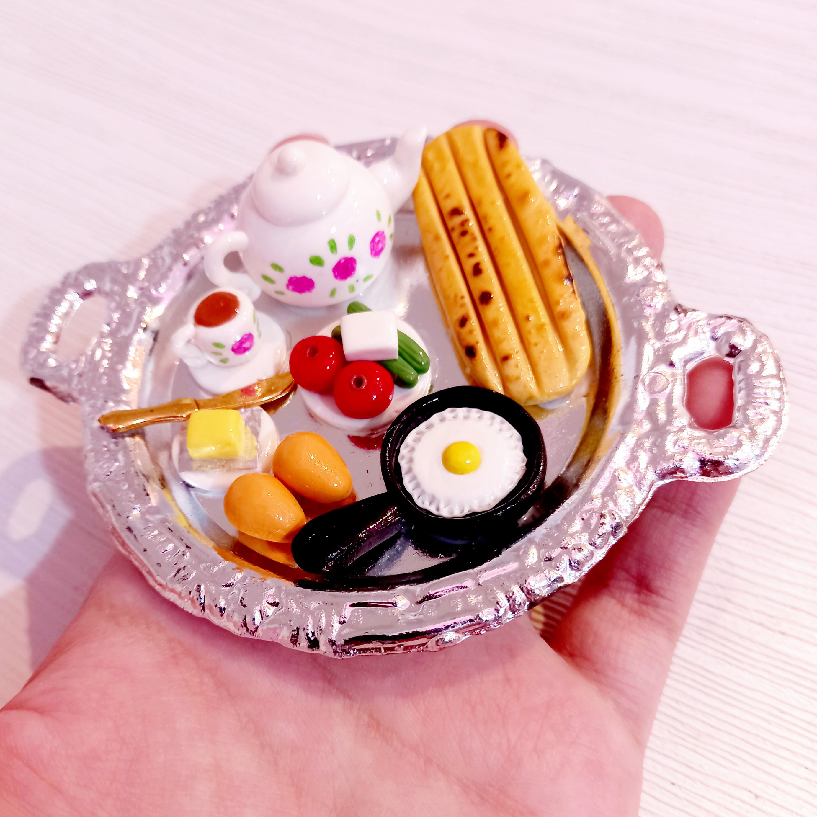 مگنت یخچال سینی صبحانه