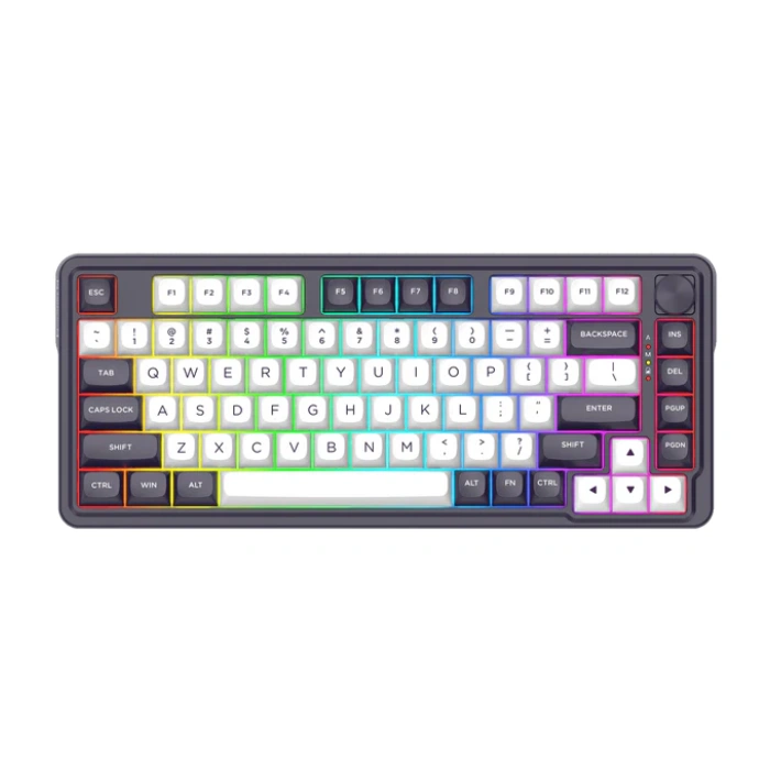 کیبورد باسیم و بی سیم مکانیکال گیمینگ ردراگون مدل K715 PRO FINKE QMK