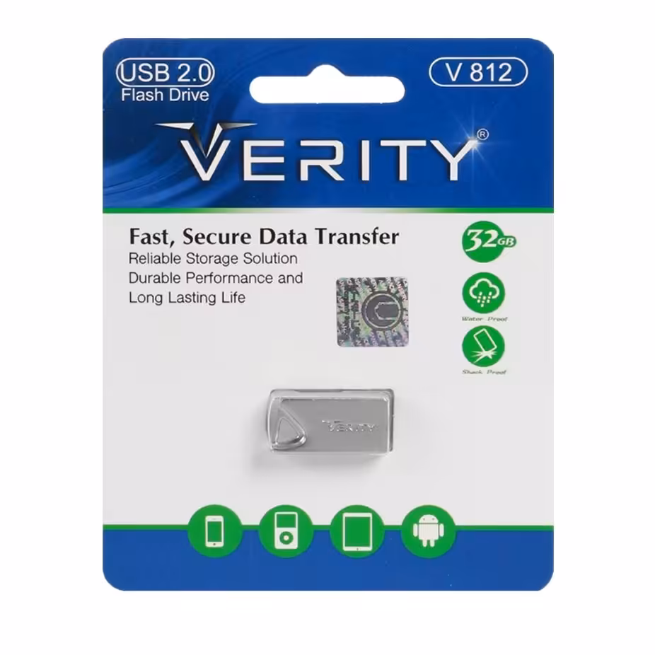 فلش 32 گیگ وریتی گارانتی مادام آسان سرویس
مدل V712