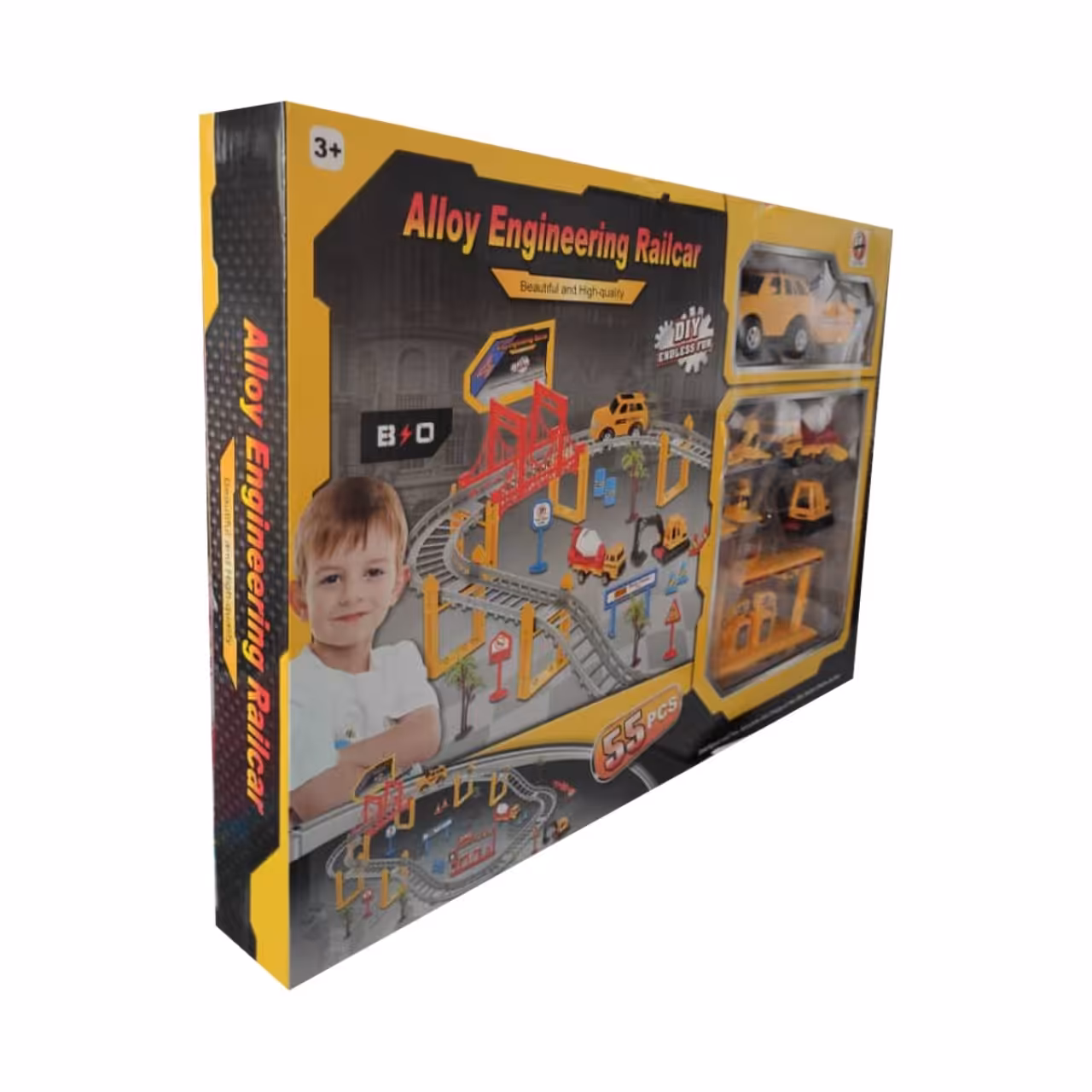 کیت ماشین بازی مدل راه و شهرسازی کد 898