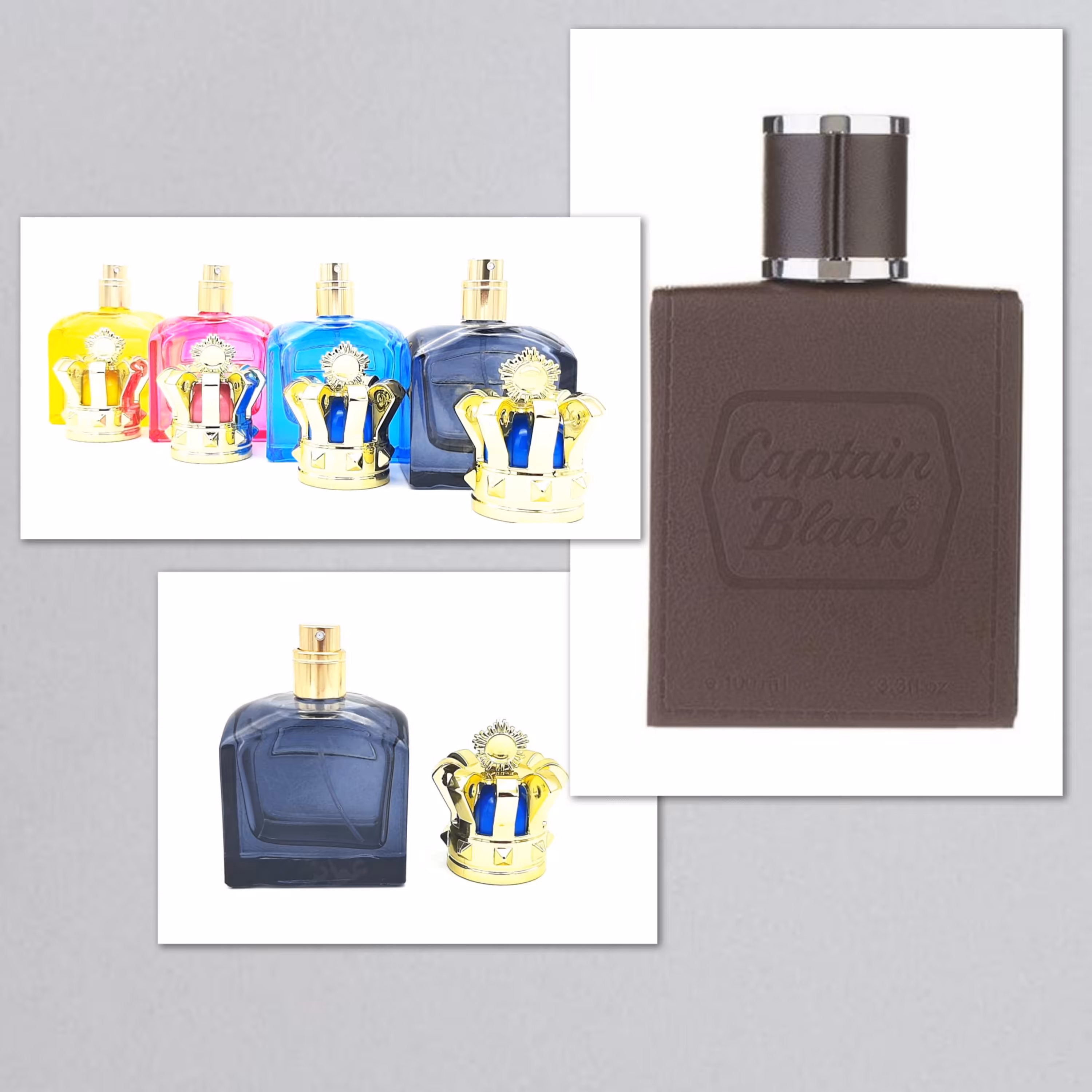 عطر  ادکلن 50 گرمی کاپیتان بلک با پخش بو عالی و ماندگاری بالا