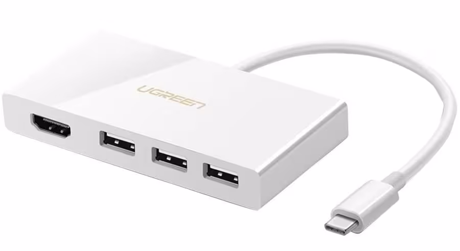 هاب USB-C چهار پورت یوگرین مدل 40374