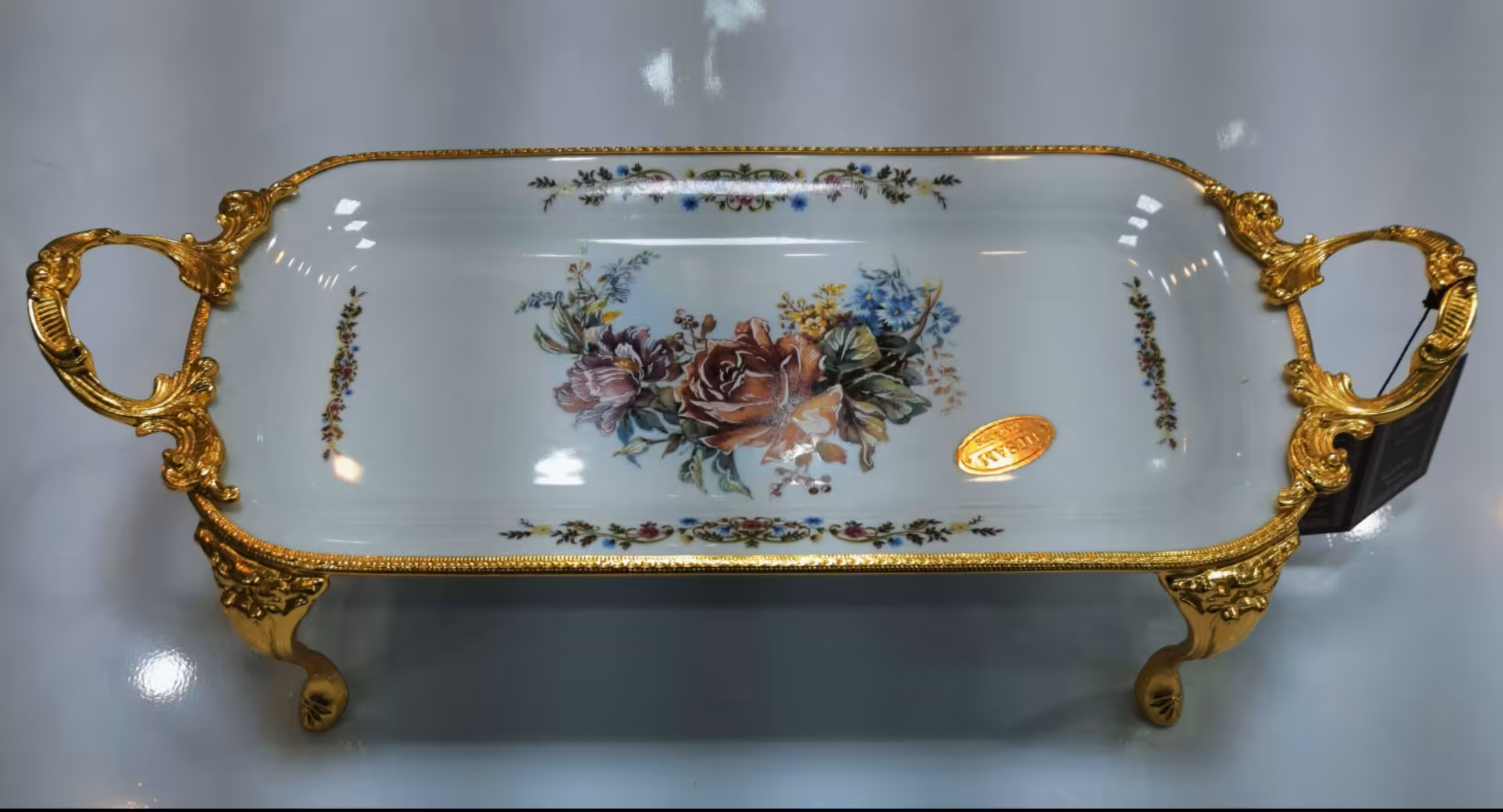 رولت خوری کوچک پایه بلند حسام 109 طلایی | radravesh