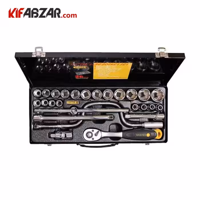 جعبه بکس 1/2 اینچ 26 پارچه واستر