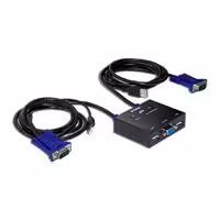 قیمت و خرید سوییچ 2 پورت KVM USB دی لینک مدل KVM-221 | یاس ارتباط