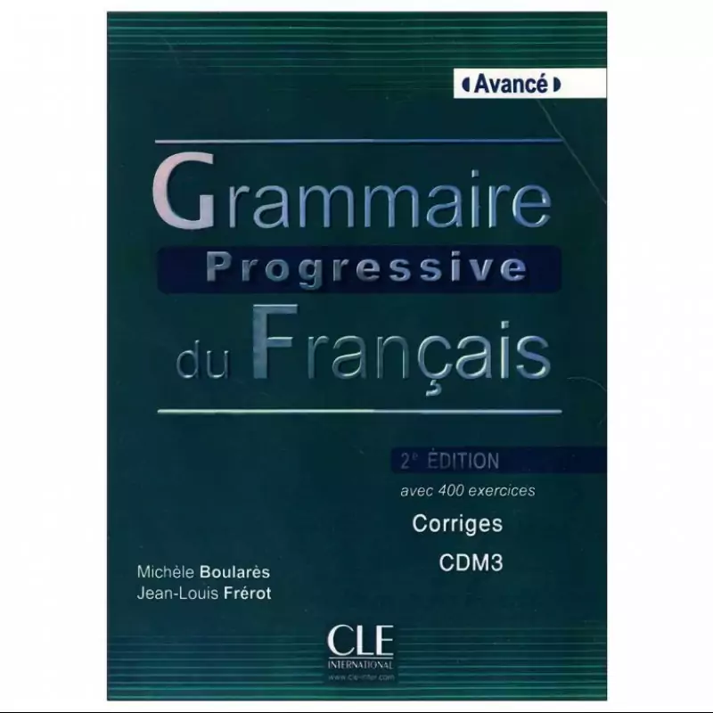 Grammaire progressive du Francias Avance کتاب