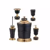 ست اکسسوری سرویس بهداشتی 5تکه DORITA مدل  SHELVY STONE