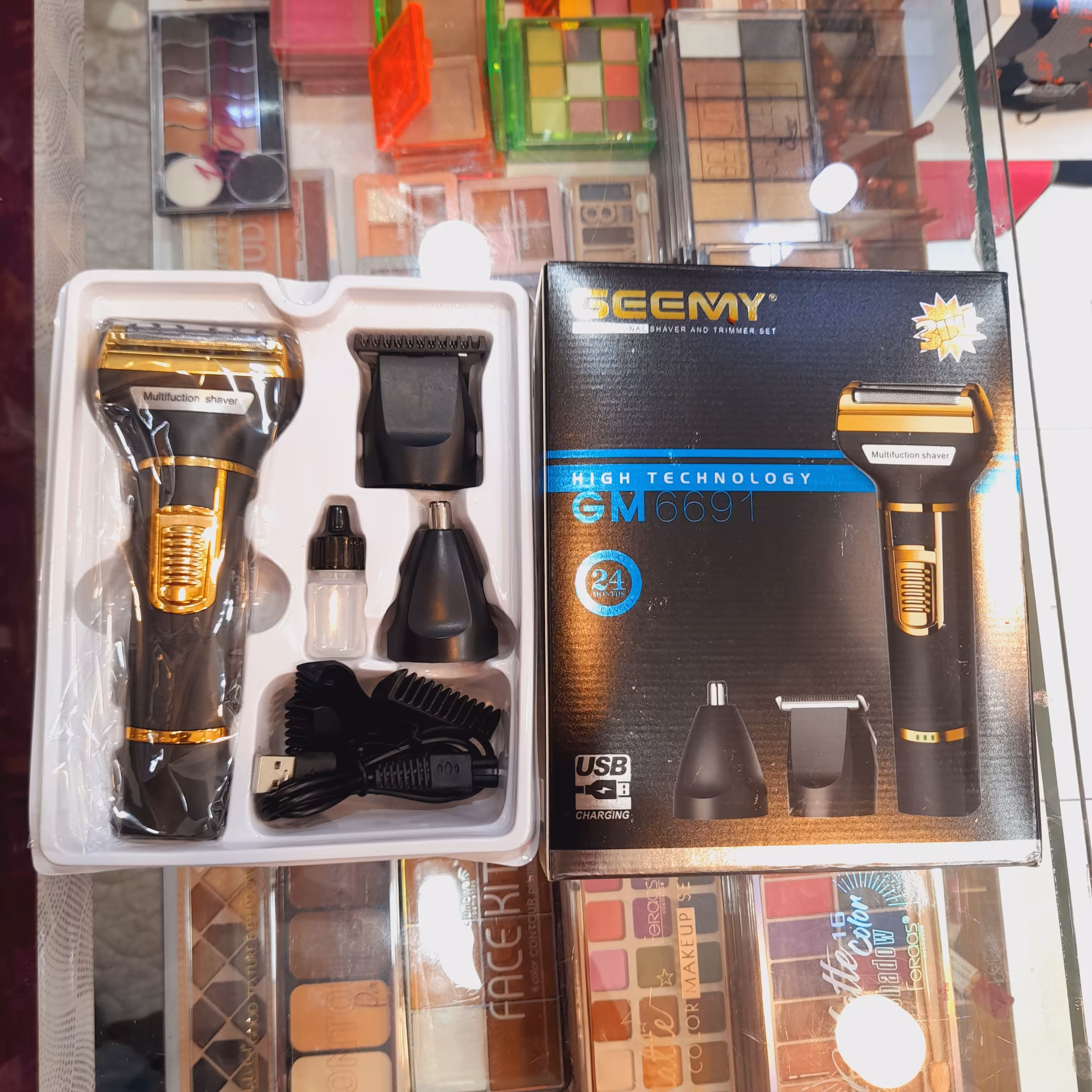 ریش تراش 3 کاره جیمی شارژی موزن گوش و بینی موزر کد 2