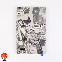 دفتر یادداشت جلد سخت طرح وینتج عرش