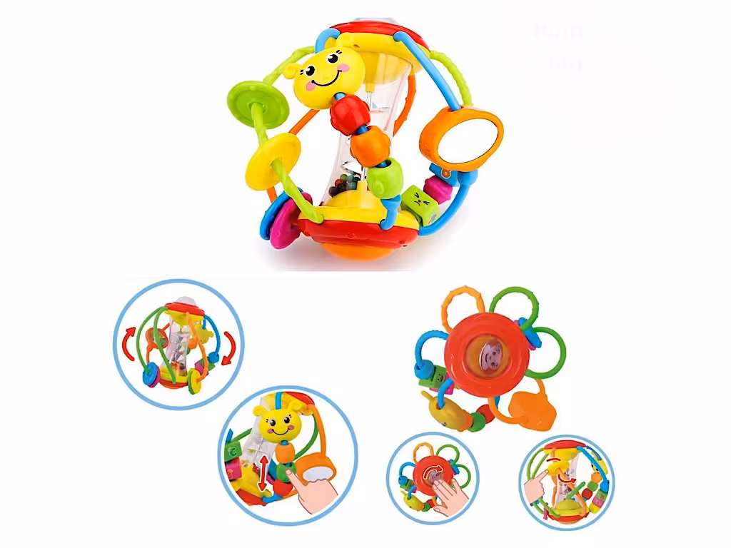 جغجغه طرح چرخ و فلک هولی تویز