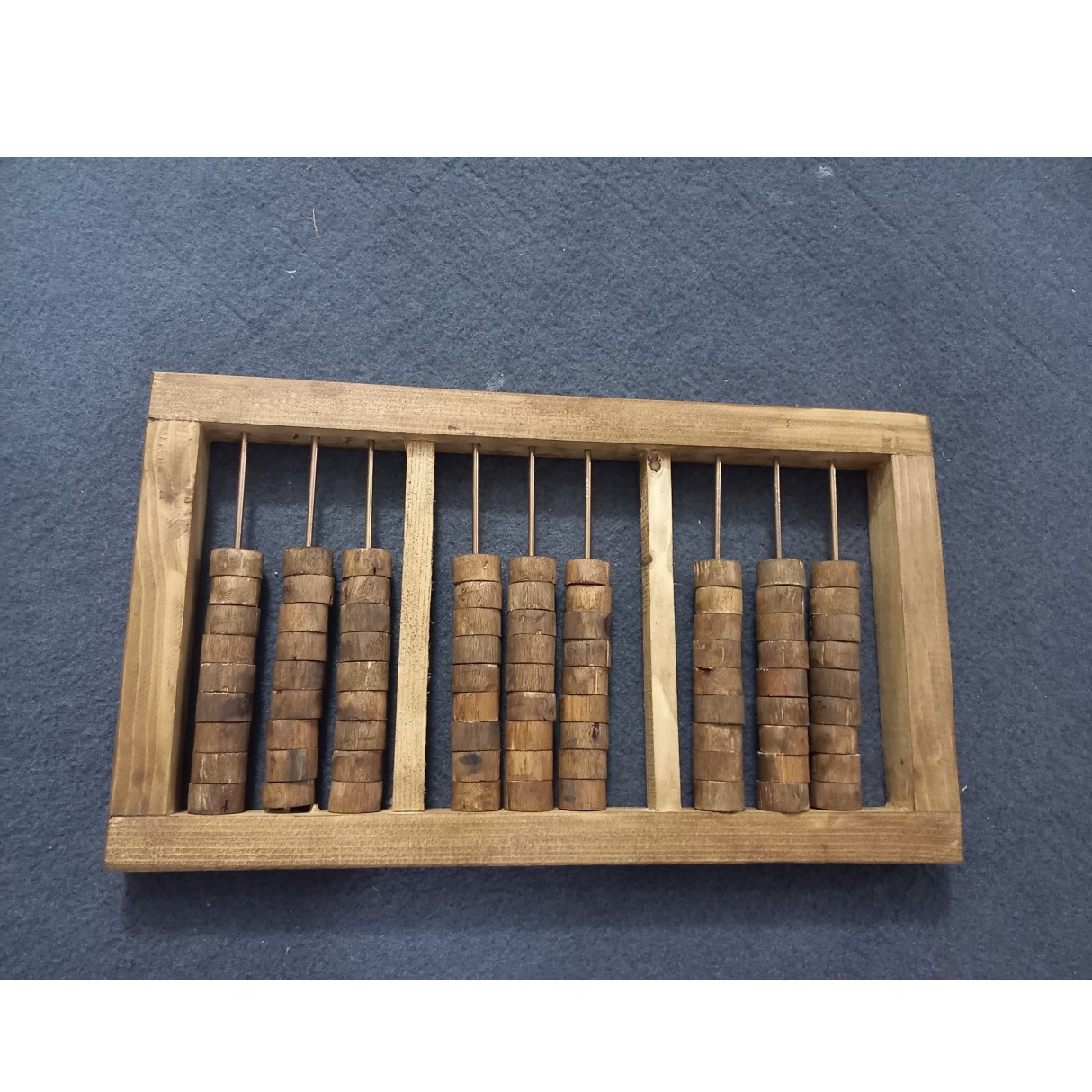 چرتکه چوبی جهت دست ورزی و یادگیری بهتر اعداد در طبقه میلیون کرایه ی ارسال به صورت پس کرایه به عهده ی مشتری می باشد