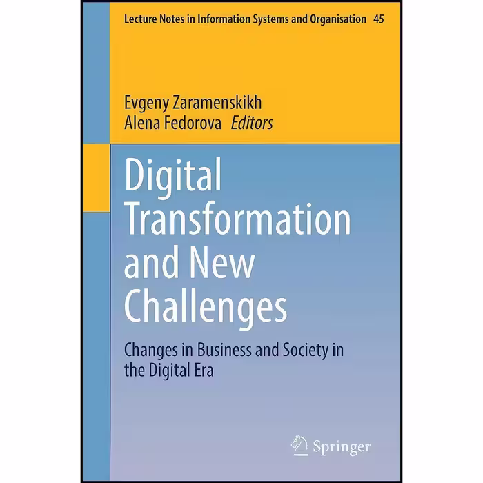 کتاب زبان اصلی Digital Transformation and New Challenges اثر جمعی از نویسندگان