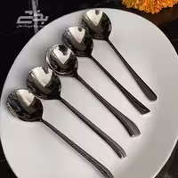 قاشق سوپ استیل