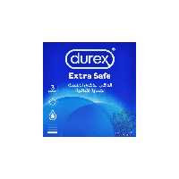 کاندوم اکسترا سیف 3 عدد دیورکس - durex