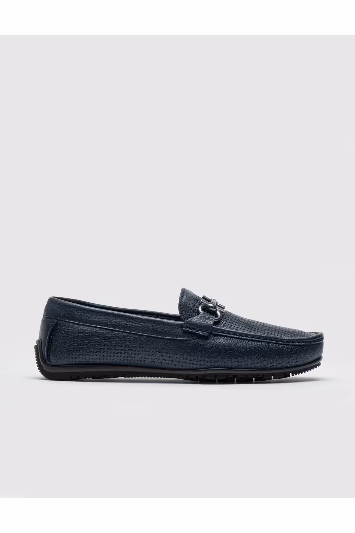 کفش های کژوال آبی مردانه Loafer Navy Lavy اورجینال Cabani