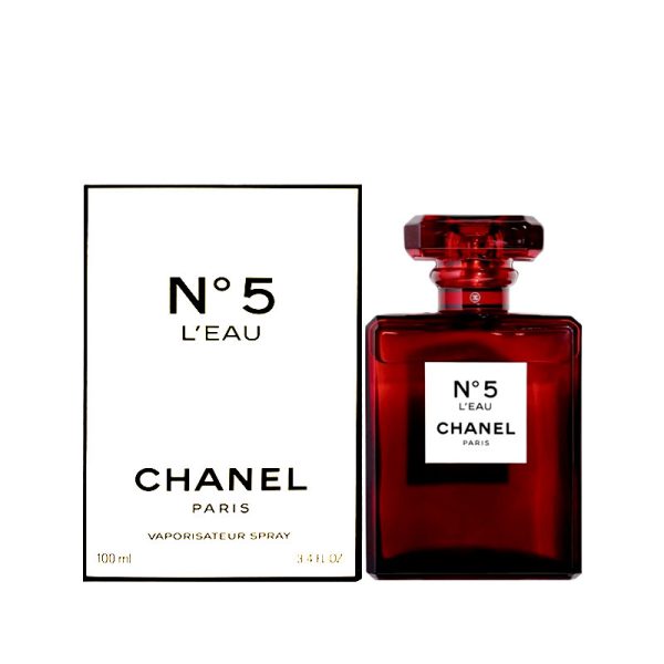 عطر زنانه شنل نامبر فایو لئو رد ادیشن 100 میلی اصل – ادوتویلت Chanel No 5 L Eau Red Edition