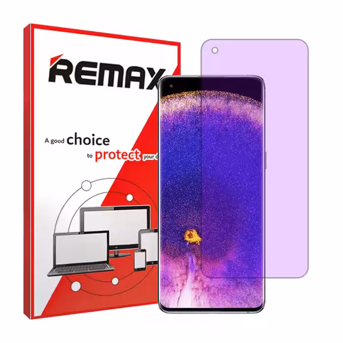 گلس اوپو Find X5 Pro مدل هیدروژلی آنتی پرپل برند ریمکس کد S