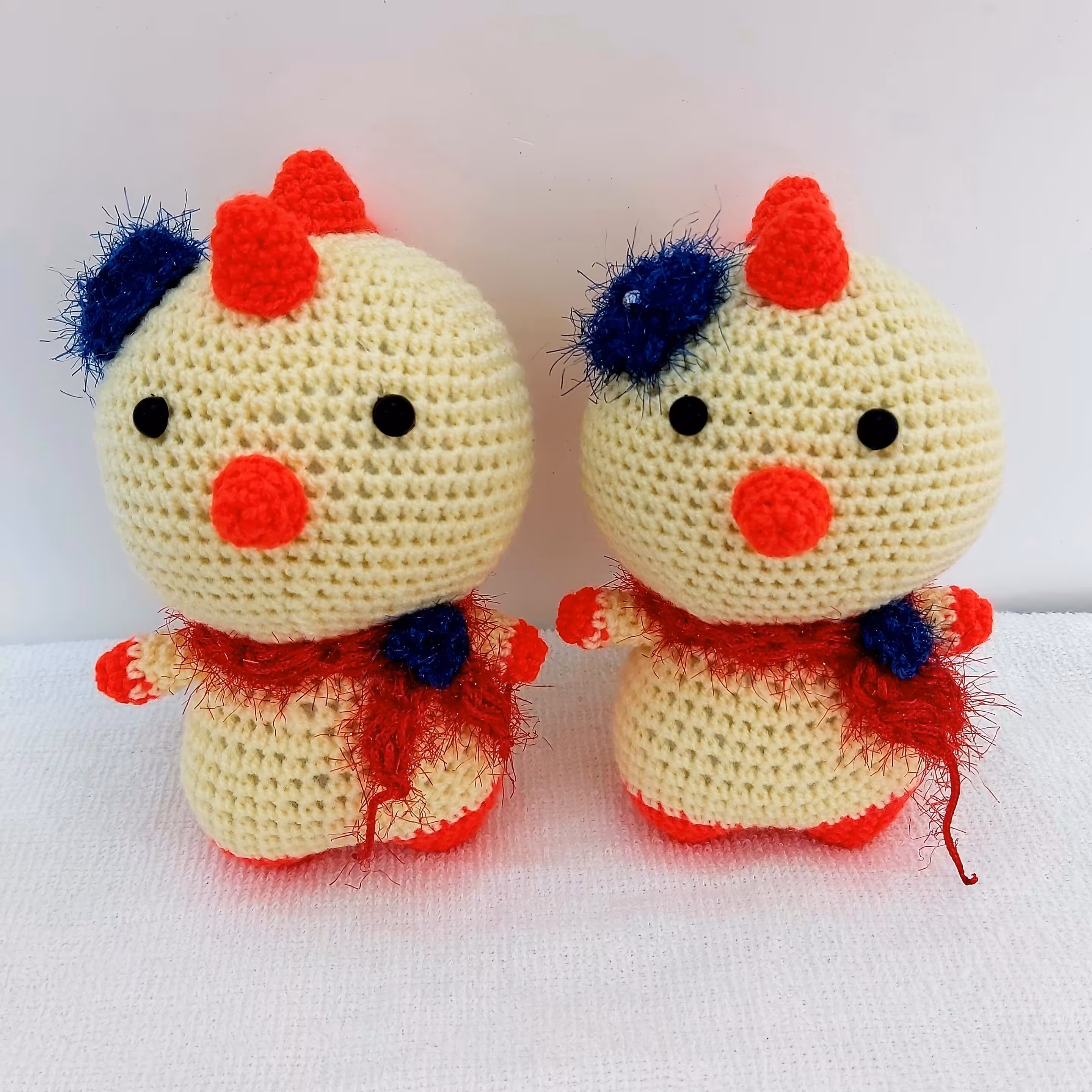 بافتی جوجه کله گنده جغجغه دار(جفت)