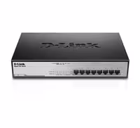 سوئیچ 8 پورت گیگابیتی PoE دی لینک مدل DGS-1008MP