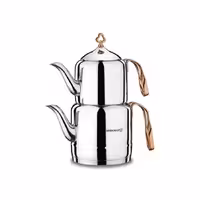 کتری و قوری کرکماز مدل ÇINTEMANI A213 ROSEGOLD