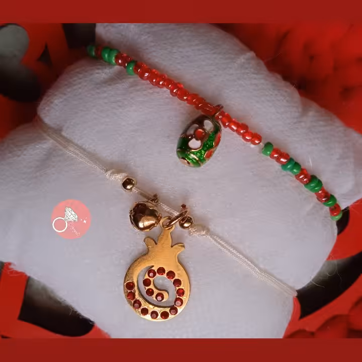 دستبند دوتایی انار یلدا