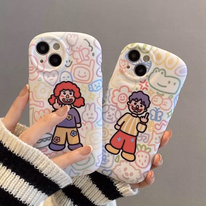 قاب گوشی اصغر و سمیه برای آیفون 