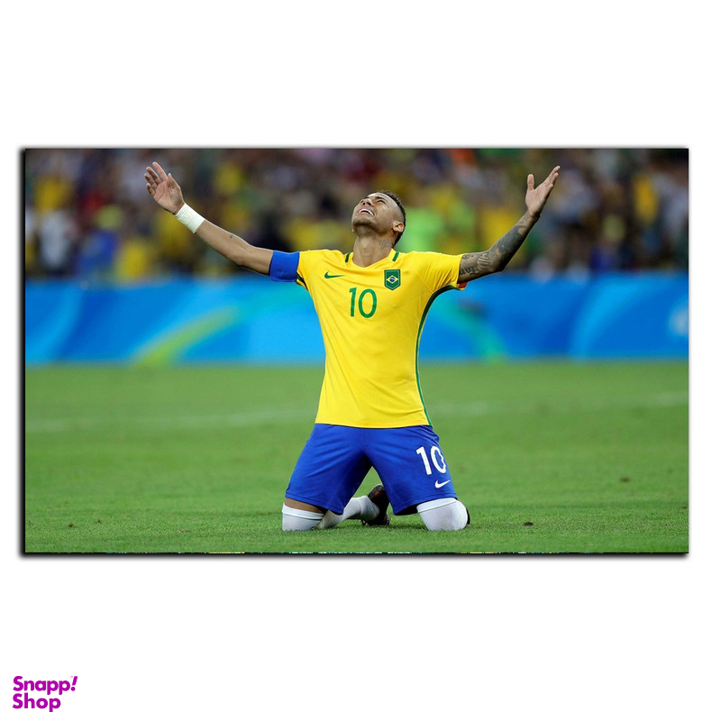 تابلو شاسی بکلیت طرح بازیکن فوتبال نیمار تیم ملی برزیل مدل SH-S6526