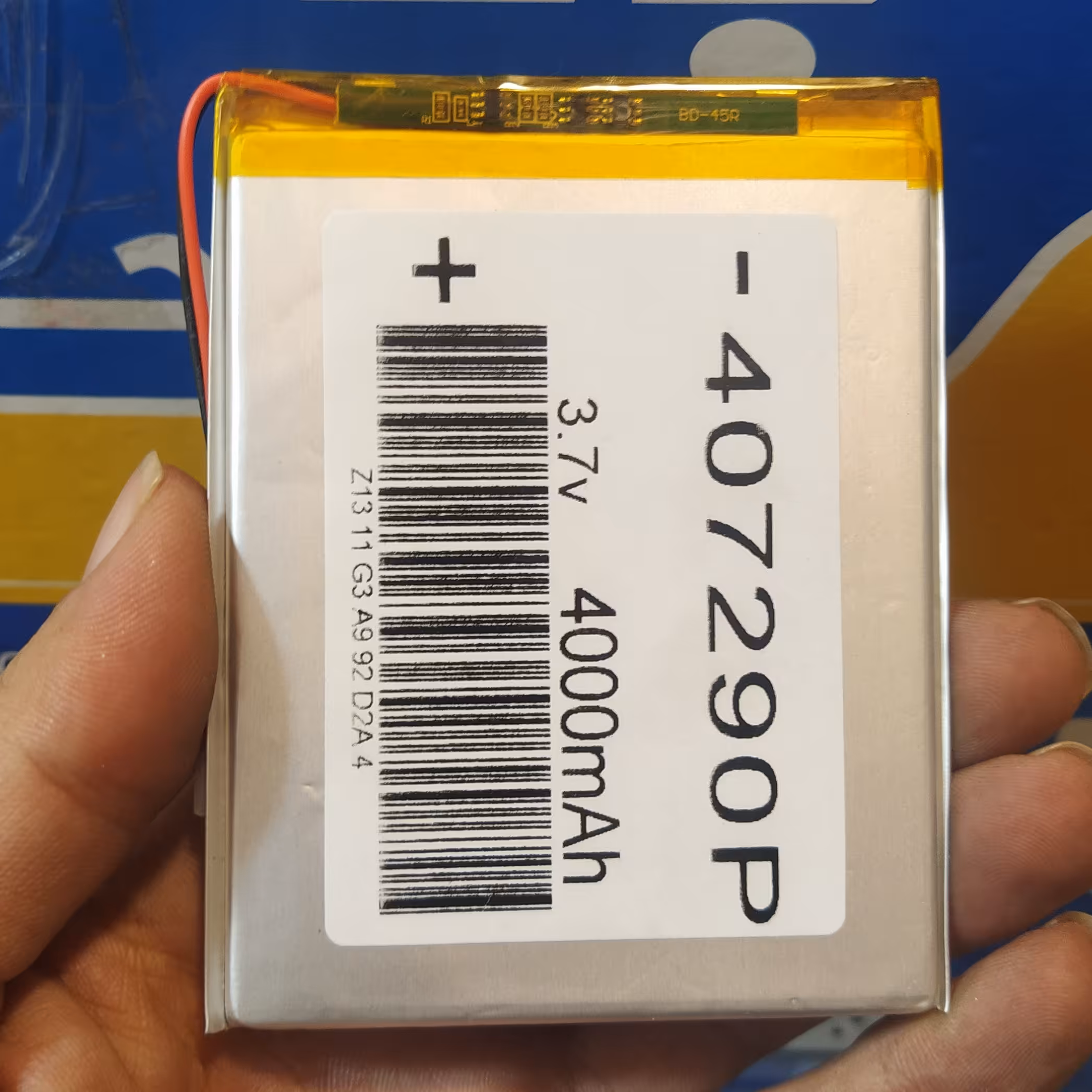 باتری شارژی 3.7 P اسپیکر 