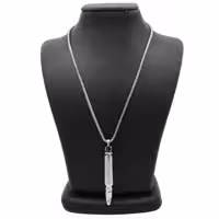 گردنبند مردانه آرالیا طرح فشنگ کد NVC-CW-8