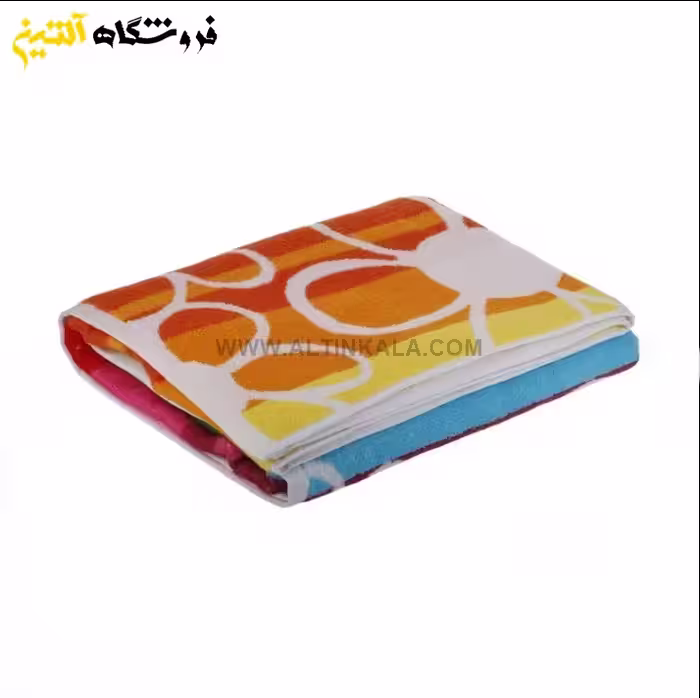 حوله دستی برق لامع مدل نسترن 40×80