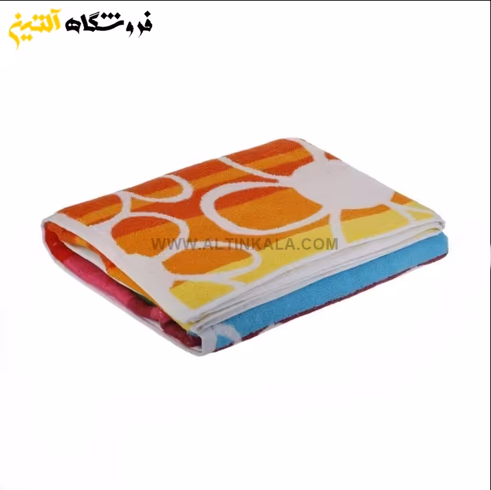 حوله دستی برق لامع مدل نسترن 40×80