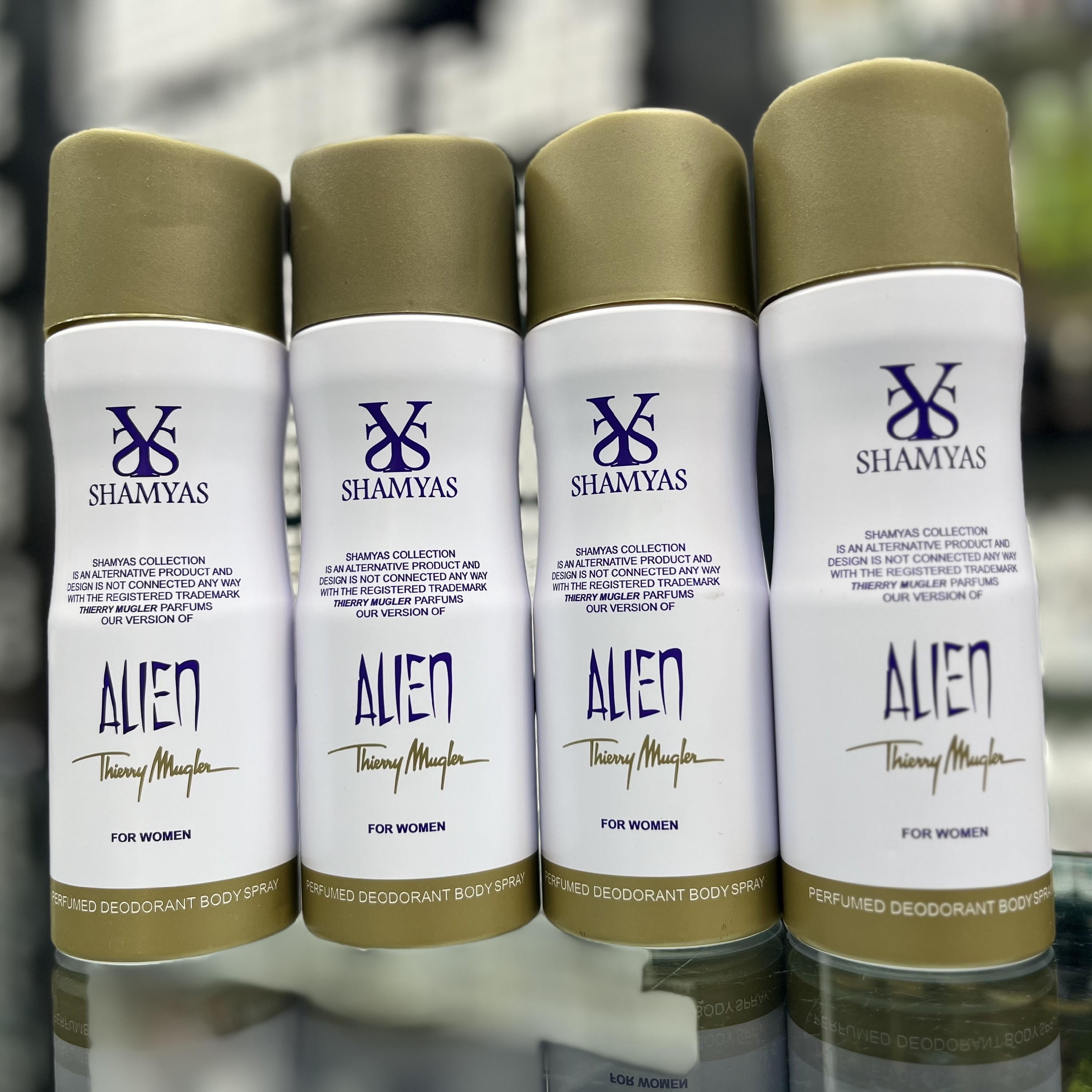 اسپری بدن زنانه شمیاس مدل ALIEN حجم 200 ml