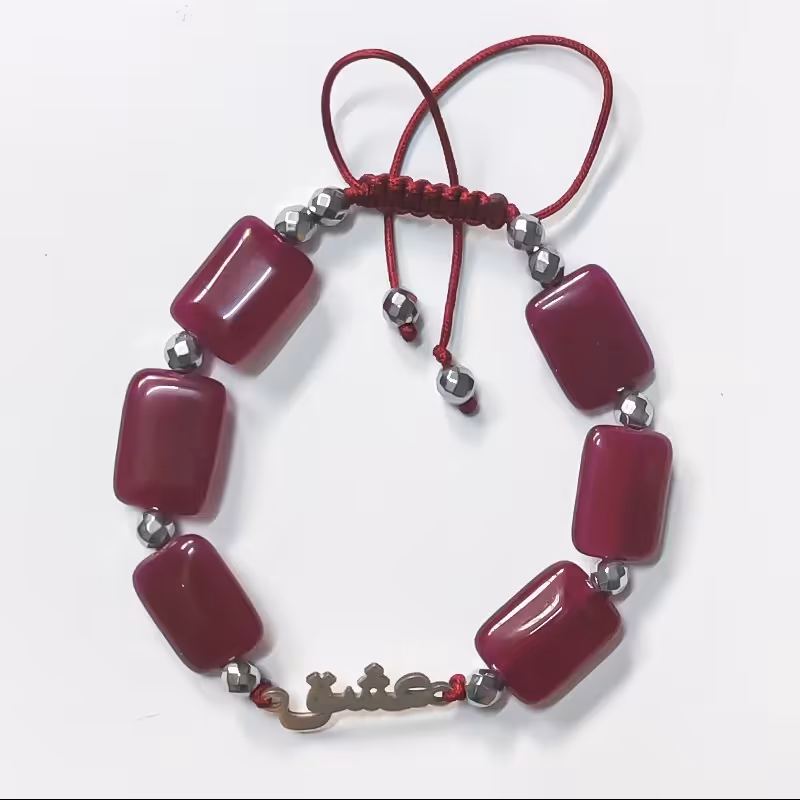 دستبند نقره مدل عاشقانه