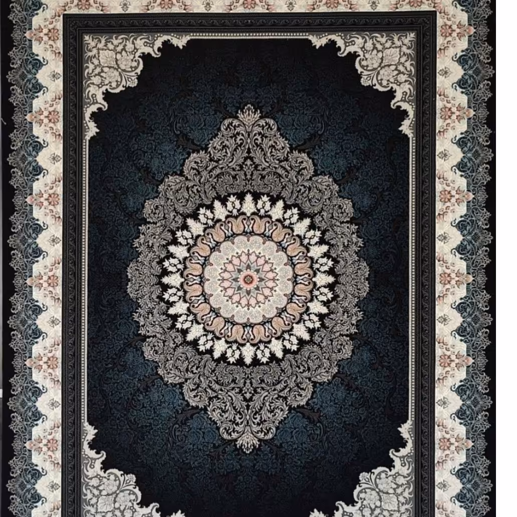 فرش 700شانه اکرلیک ذغالی