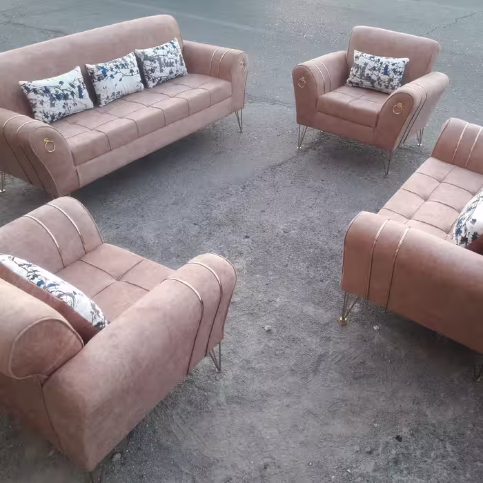 مبل راحتی اسکارلت در تنوع رنگبندی ست 7 نفره