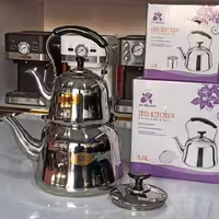 کتری و قوری استیل (پس کرایه)