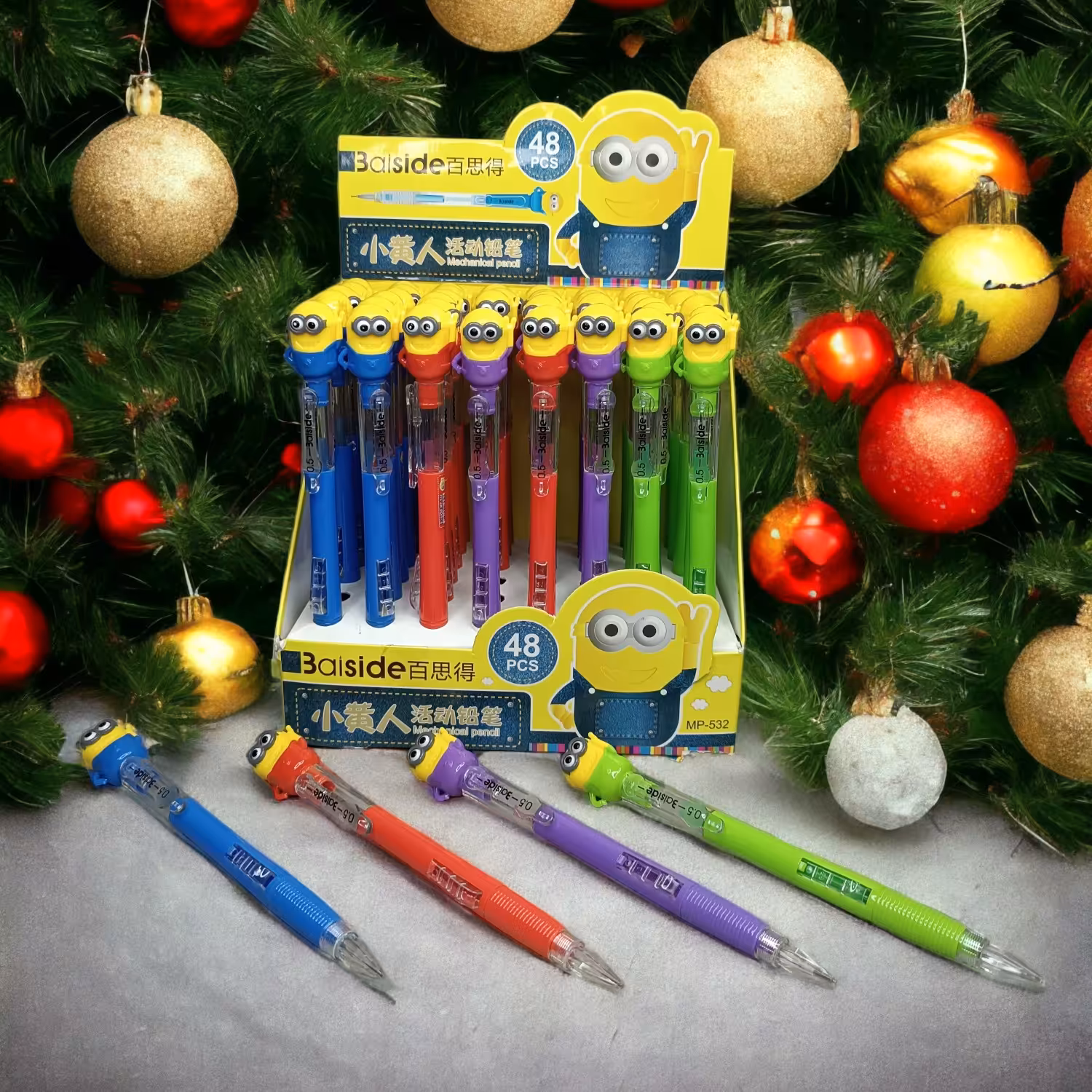 مداد نوکی 0.5 میلی متری طرح مینیون مدل MP532

 بسته 1 عددی