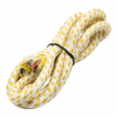 مجموعه 10 عددی کابل برق روکش دار پارچه ای 3 رشته یک متری