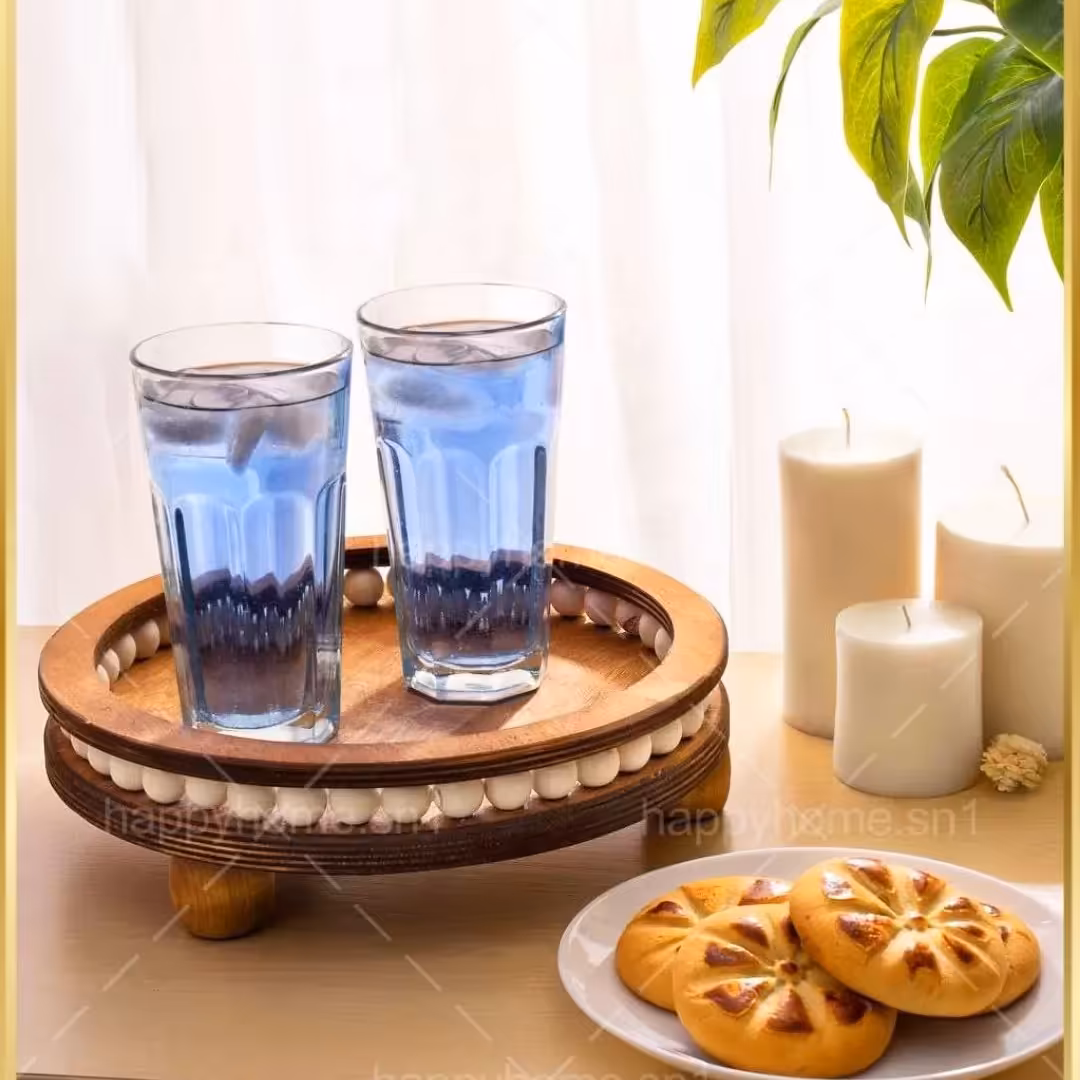 رایزر گرد مهره دار  چوبی (لطفا قبل از خرید موجودی بگیرید)