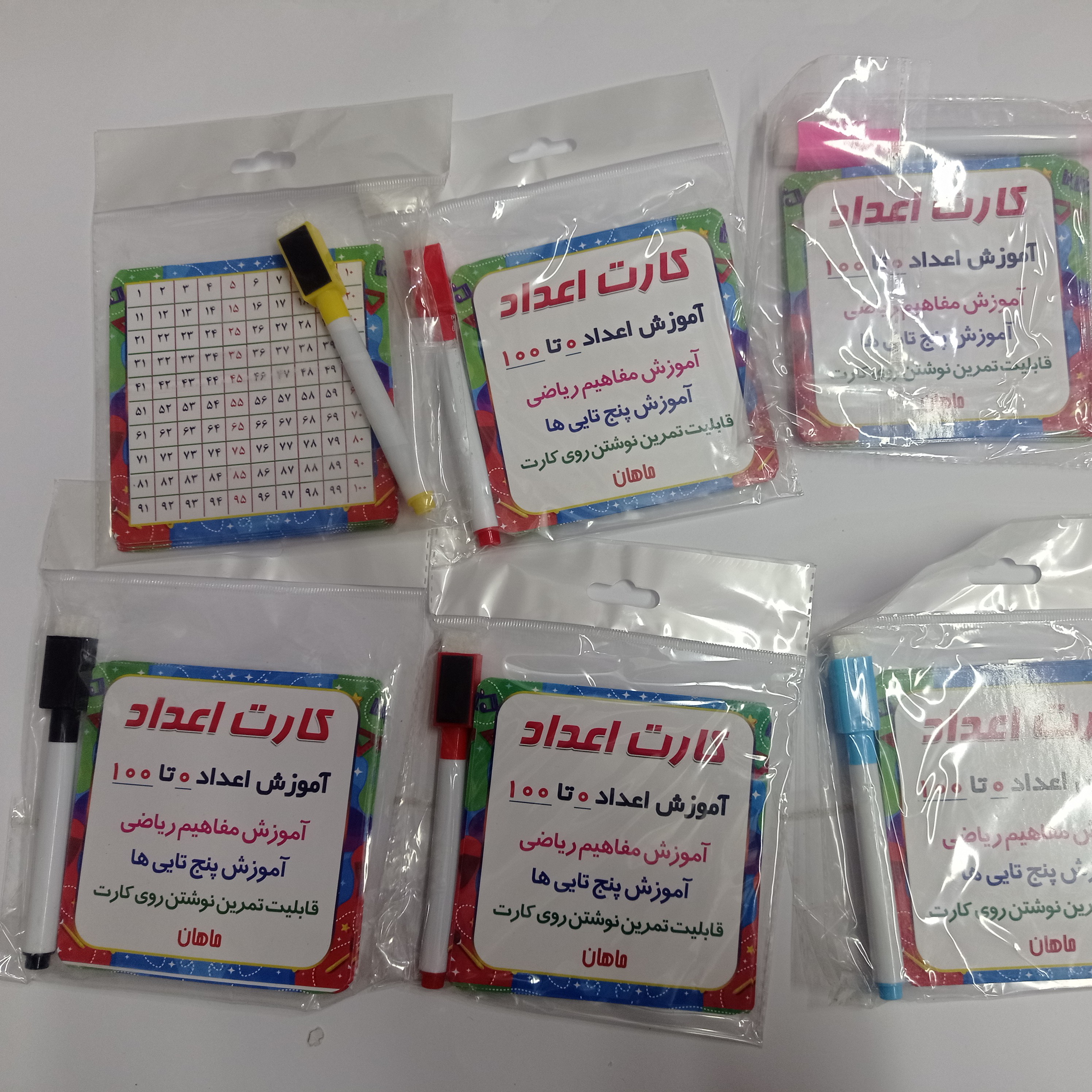 آموزش اعداد وایت بردی
