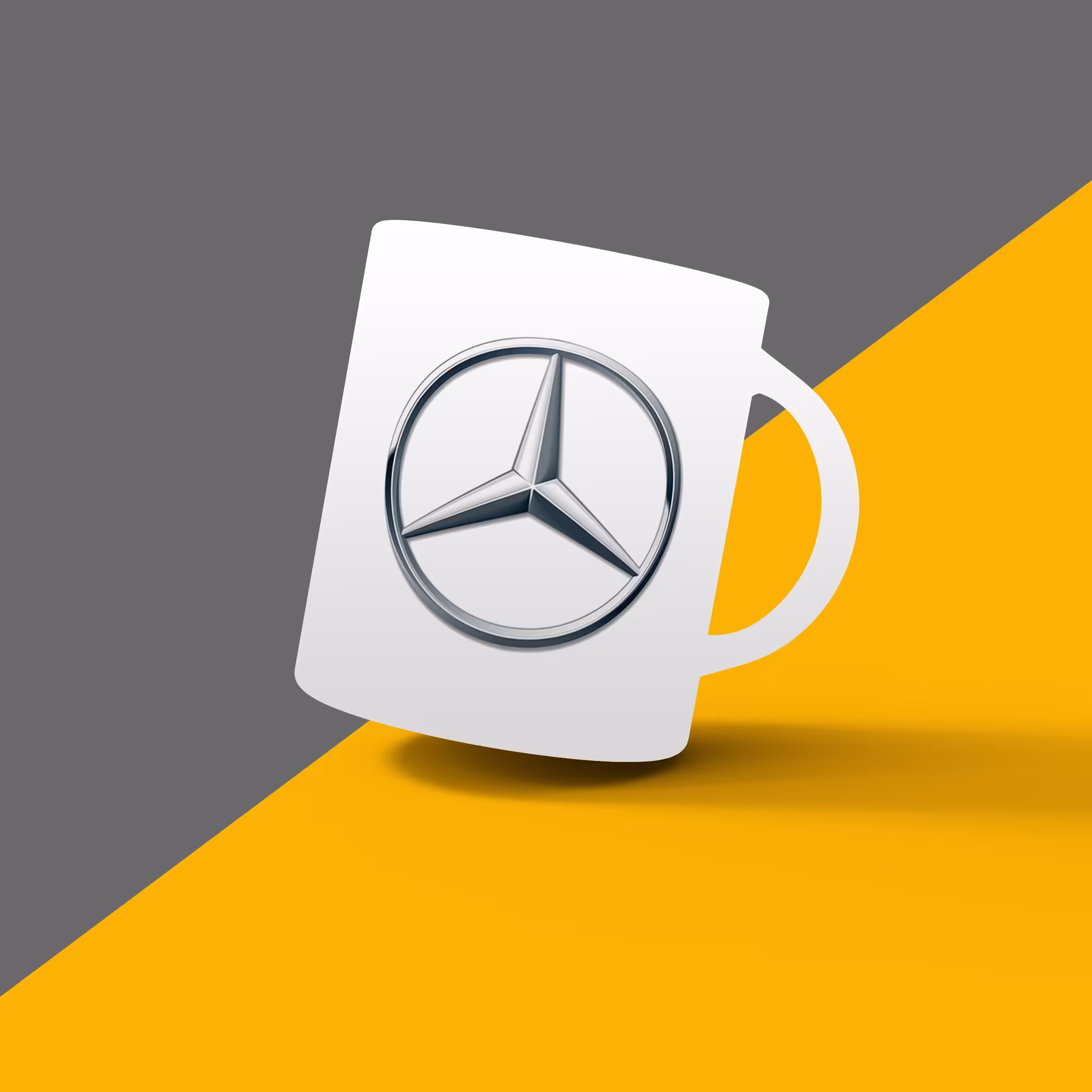 ماگ طرح بنز کد393