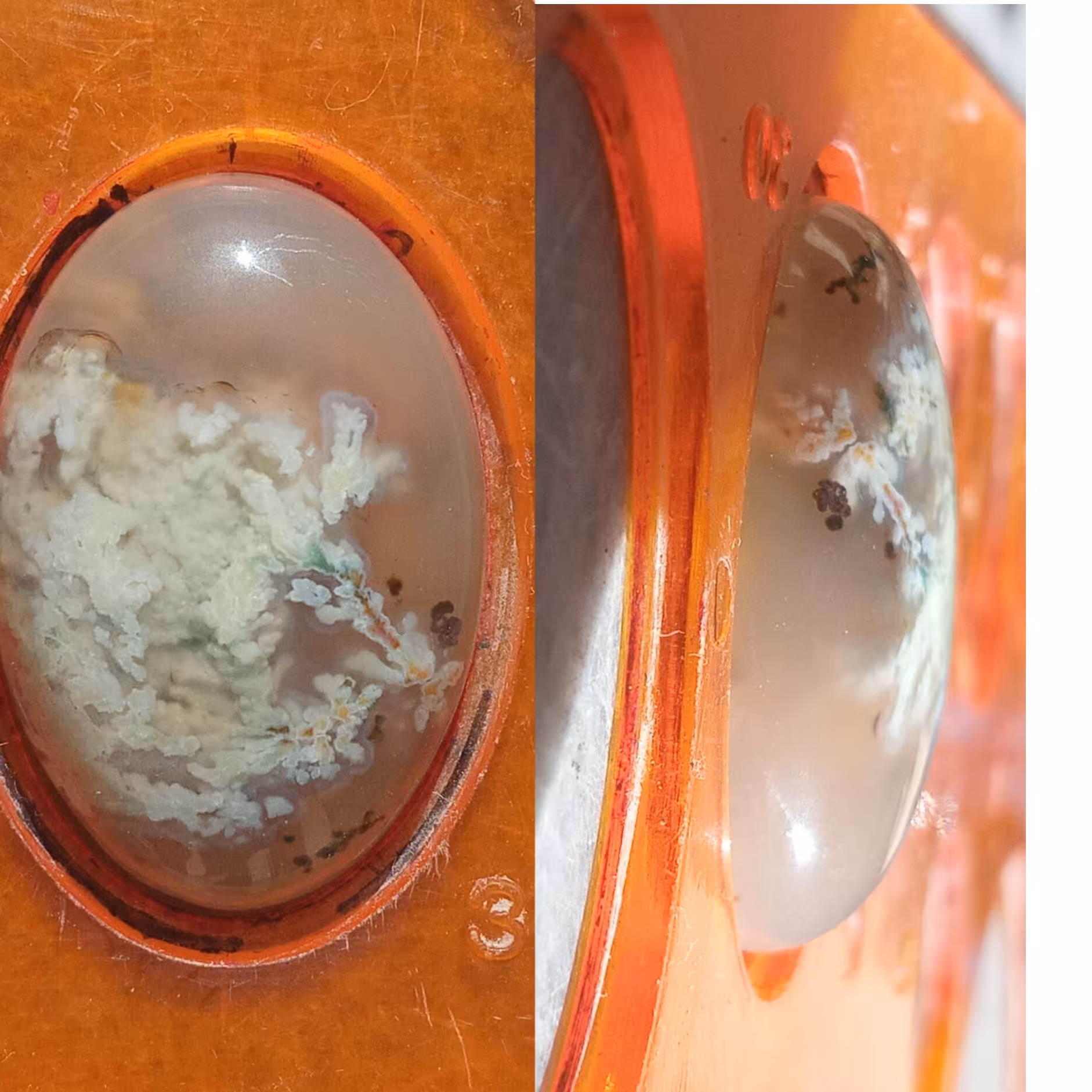 عقیق منظره بهاری    وزن 6.35    مناسب برای گلسینه  و گردن بند  ابعا 27در 18 