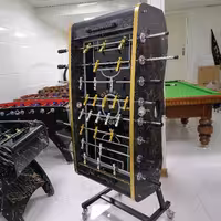 فوتبال دستی تاشو S12 گرانیت ورق ترک هایگلاس کف شیشه سکوریت آدمک طلایی نقره واشر بلبرینگی 