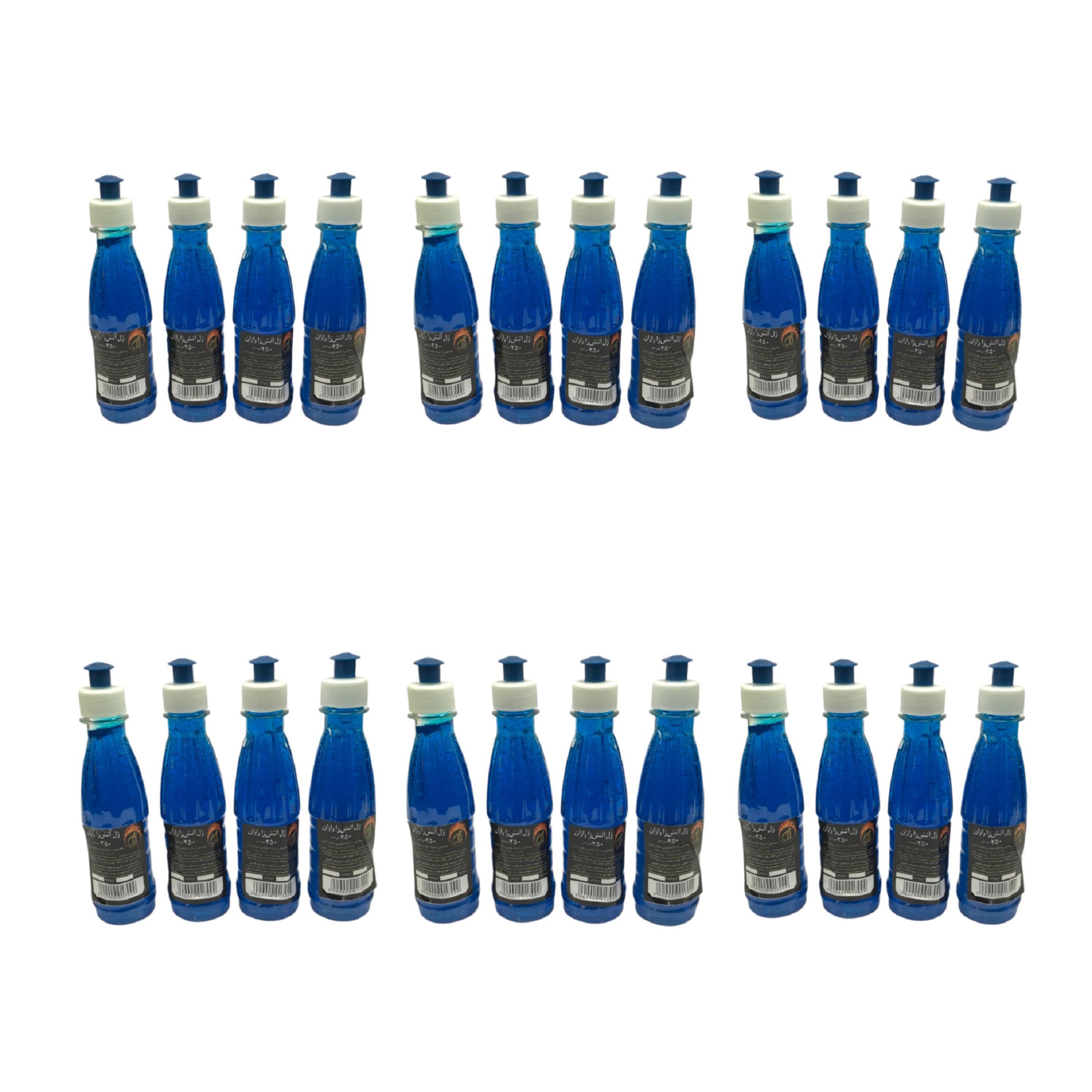 ژل آتش زای 250 سی سی 24 عدد