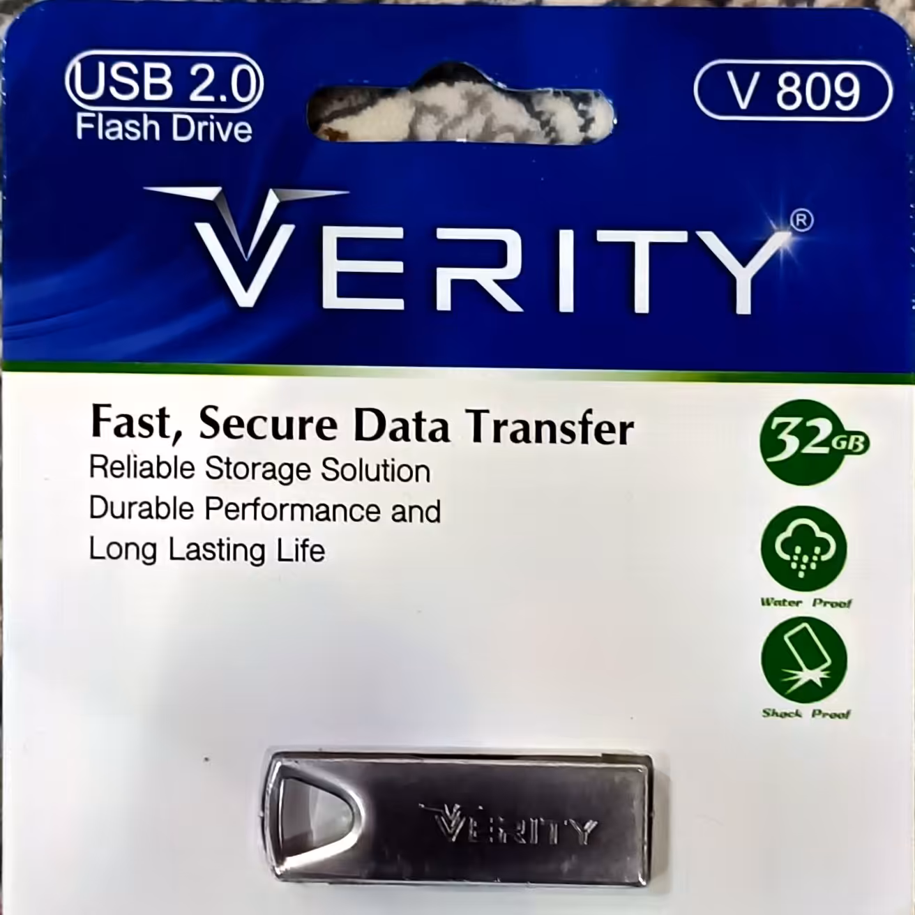 فلش 32 گیگ verity با گارانتی مادام العمر