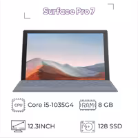 تبلت استوک سرفیس پرو Surface Pro 7 i5 8GB 128GB