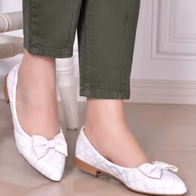 کفش چرم شطرنجی