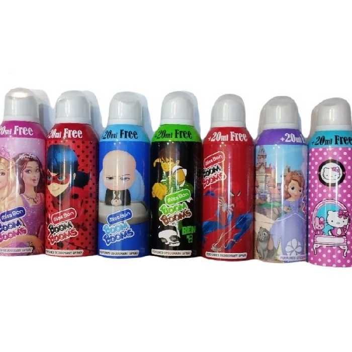 اسپری خوشبو کننده بدن مخصوص کودکان میس بون حجم  170 میلی لیتر 