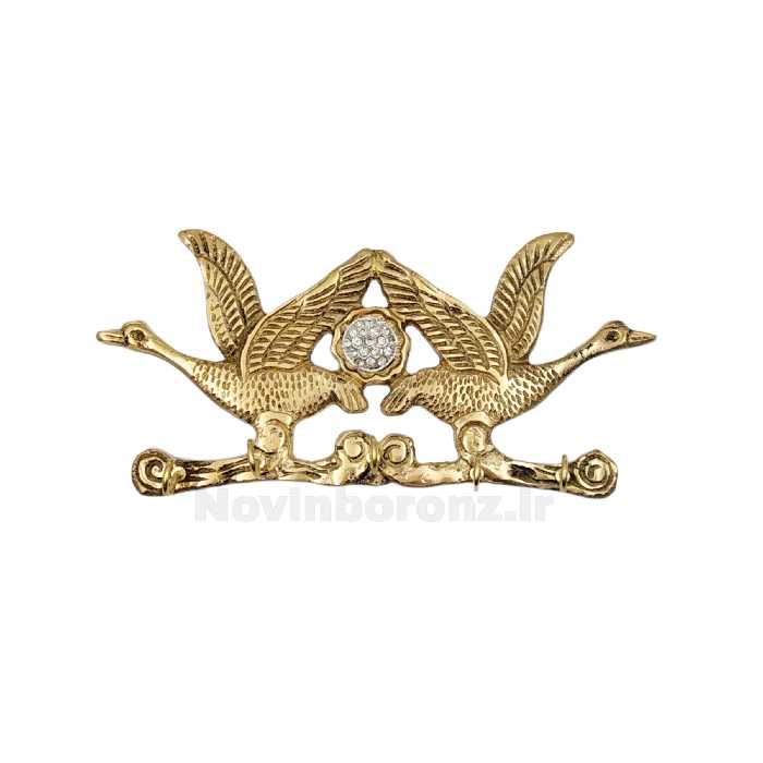 جاکلیدی برنزی طرح اردک