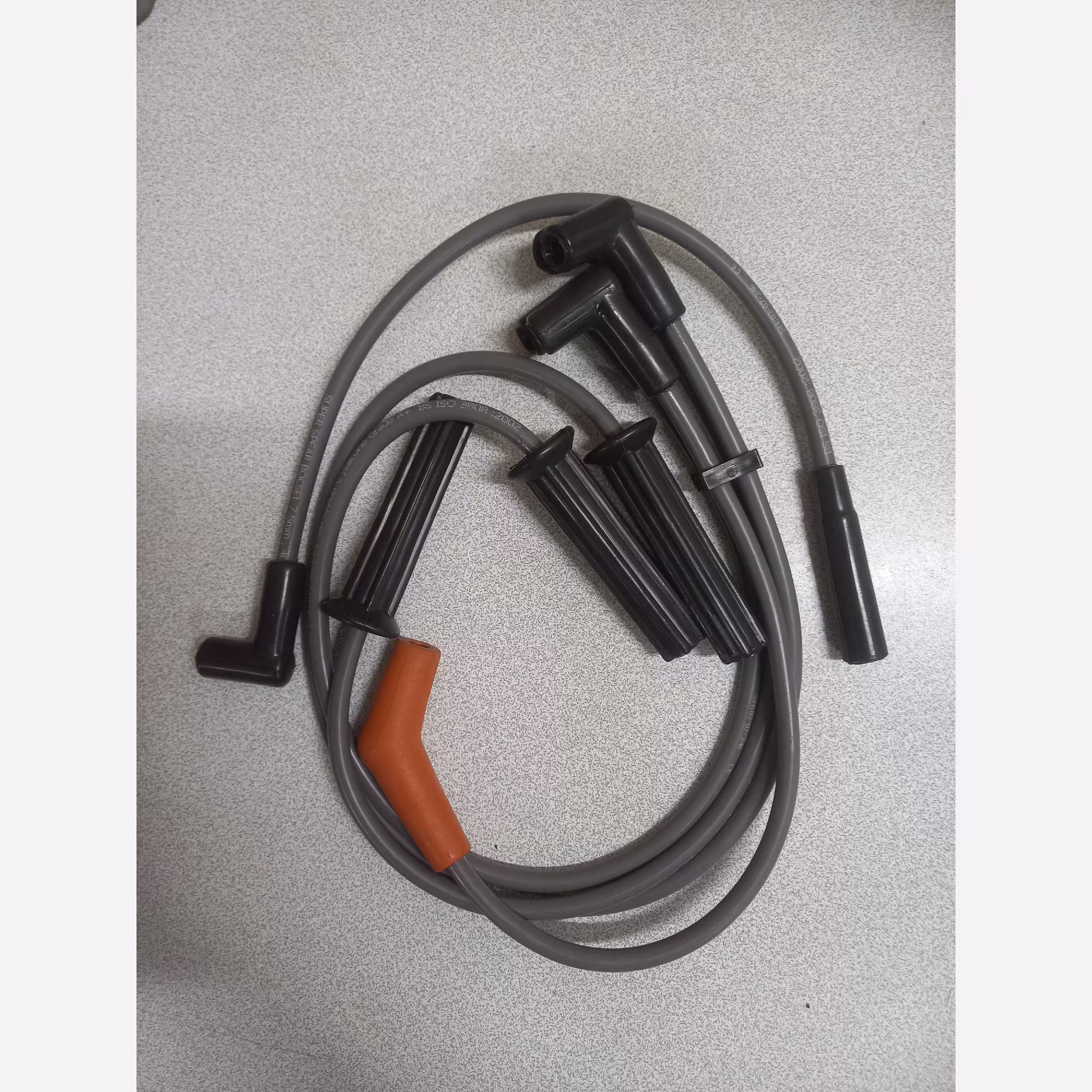 وایر شمع تقویتی  دوو سیلو کابل سیلیکونی گرید Aپلاس با مغزی مس و سرسیمهای برنجی با مقاومت  اُهمی نزدیک به صفر